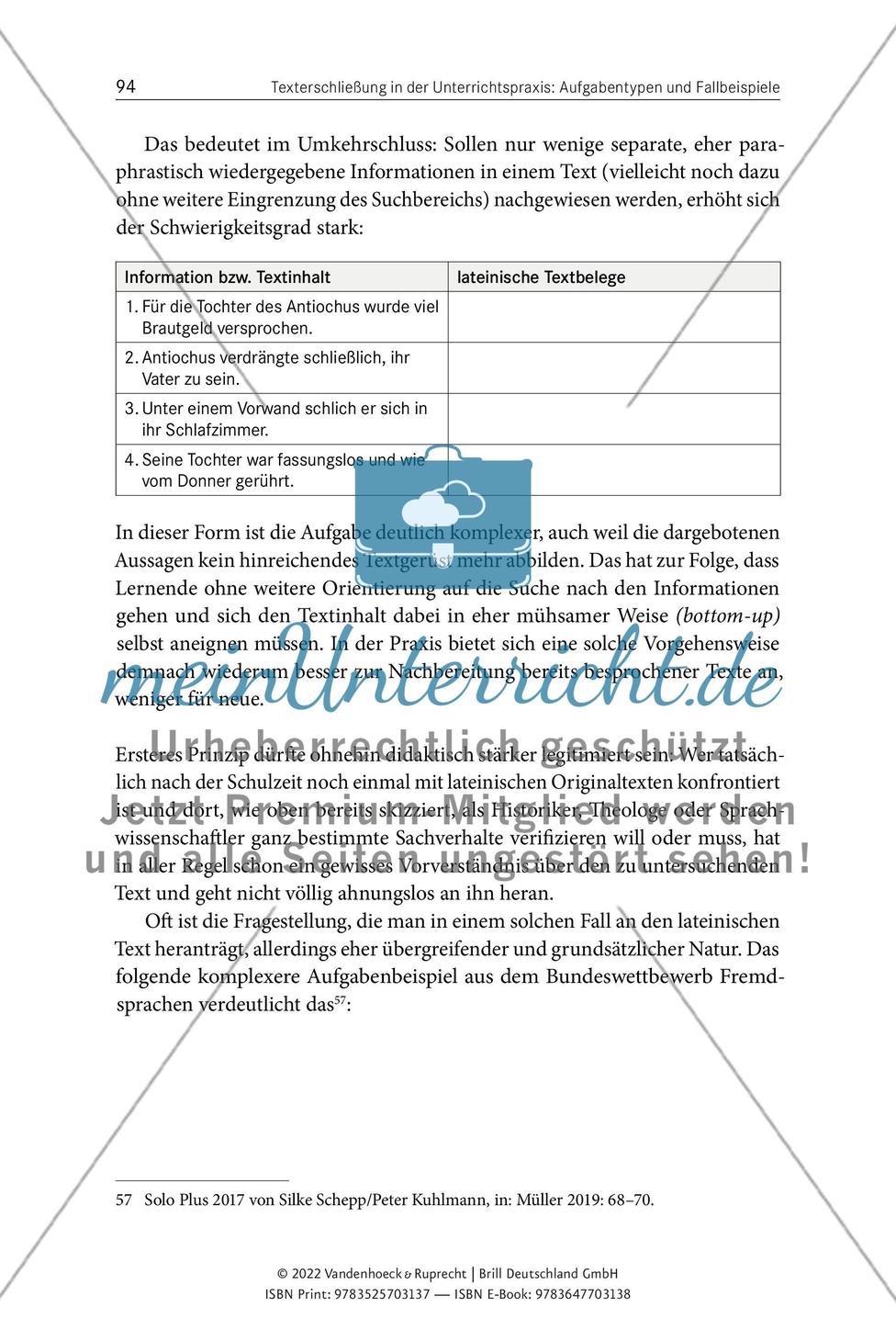 Texterschließung in der Unterrichtspraxis: Aufgabentypen und Fallbeispiele Preview 63