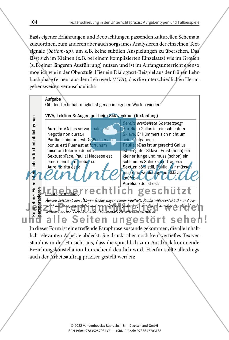 Texterschließung in der Unterrichtspraxis: Aufgabentypen und Fallbeispiele Preview 73