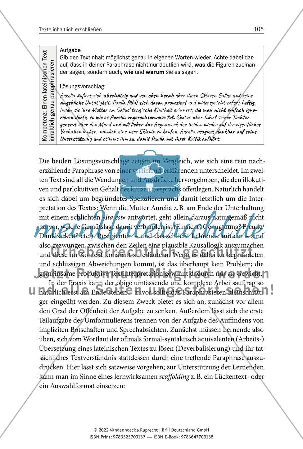 Texterschließung in der Unterrichtspraxis: Aufgabentypen und Fallbeispiele Preview 74