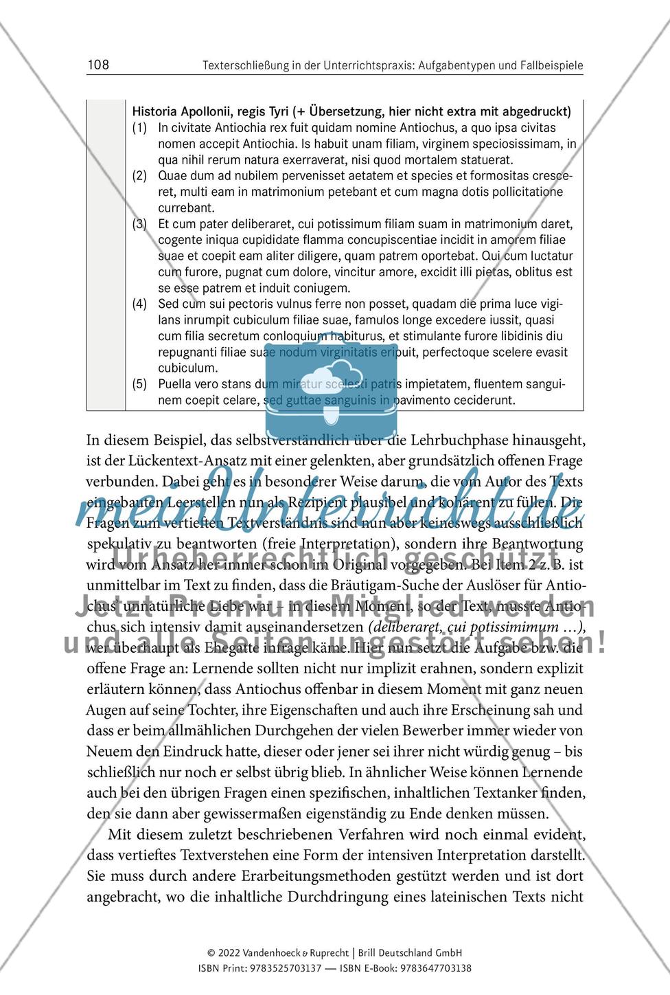 Texterschließung in der Unterrichtspraxis: Aufgabentypen und Fallbeispiele Preview 77