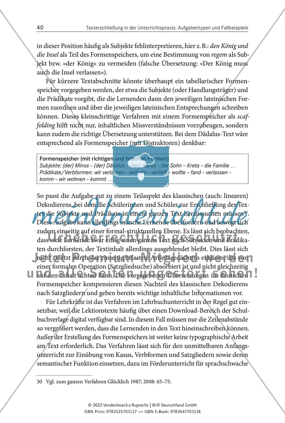 Texterschließung in der Unterrichtspraxis: Aufgabentypen und Fallbeispiele Preview 9