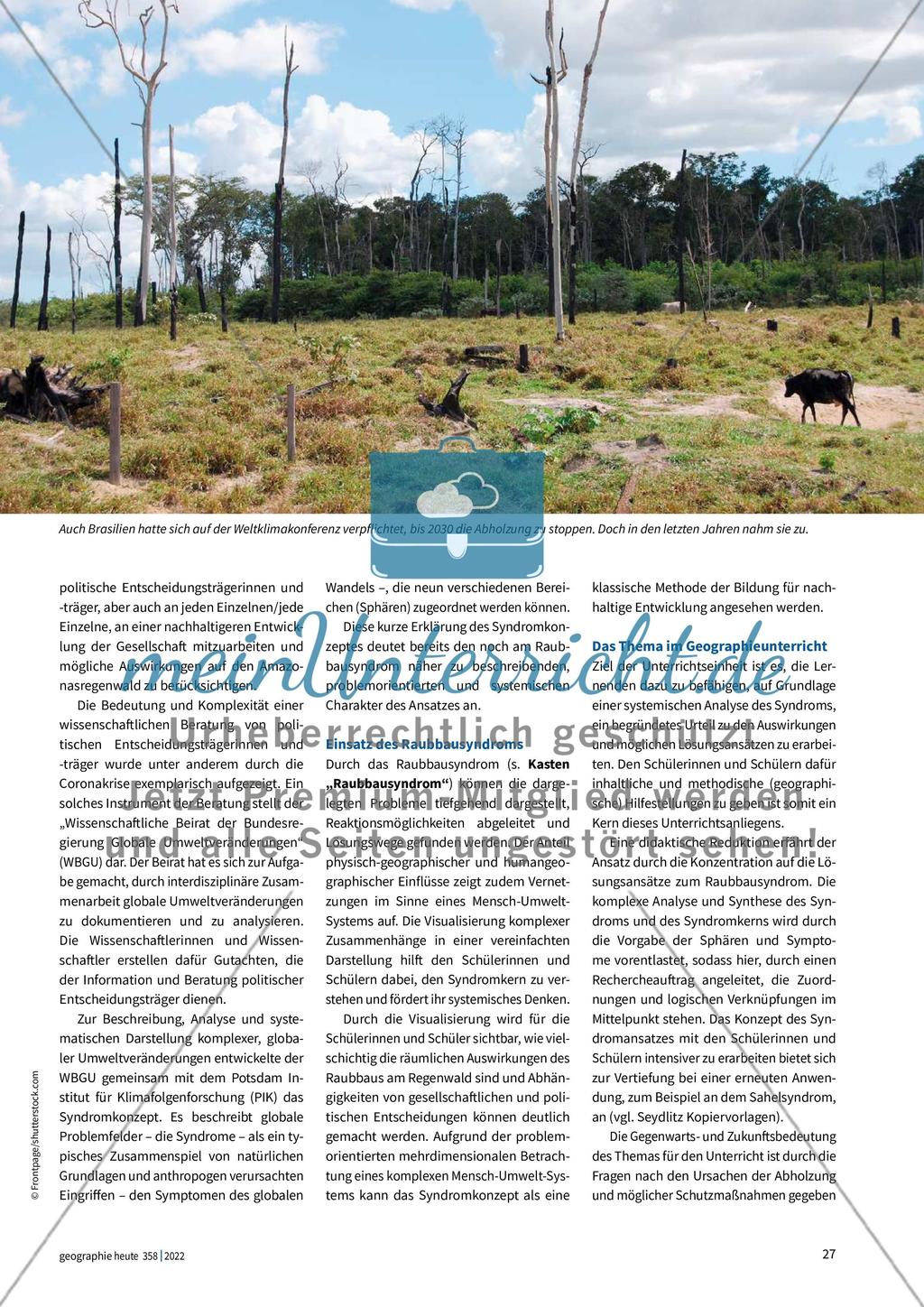 Lösungen für das Raubbausyndrom? Preview 2