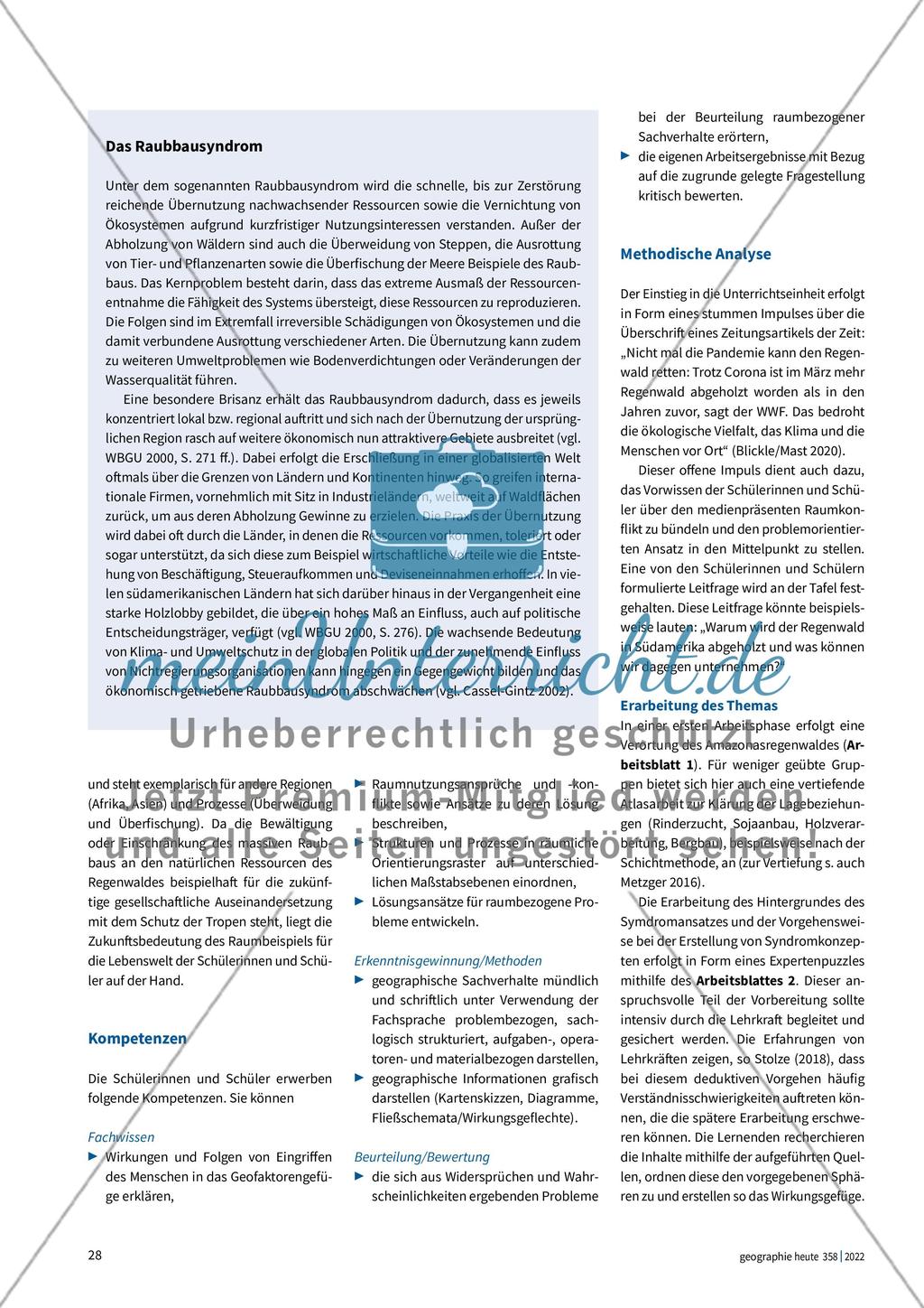 Lösungen für das Raubbausyndrom? Preview 3
