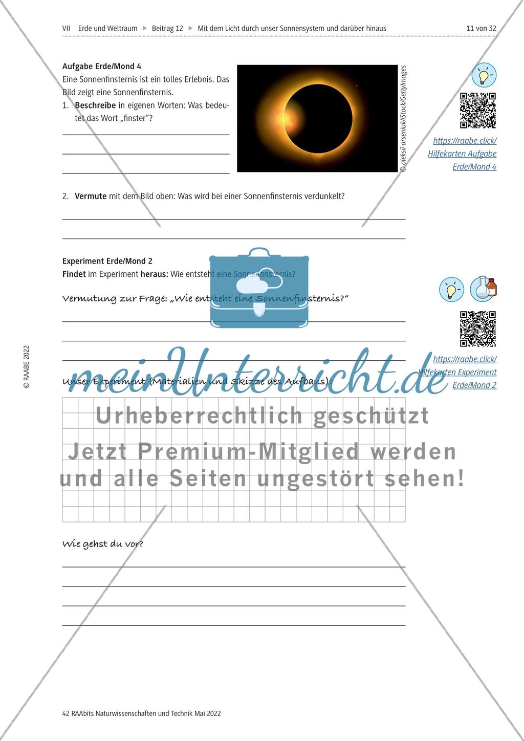 Mit dem Licht durch unser Sonnensystem und darüber hinaus - M1 Preview 4