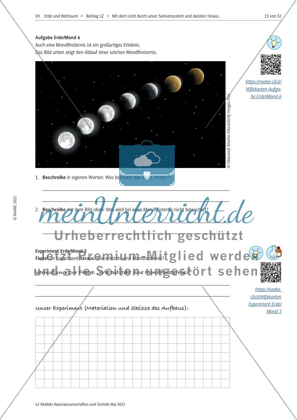 Mit dem Licht durch unser Sonnensystem und darüber hinaus - M1 Preview 6