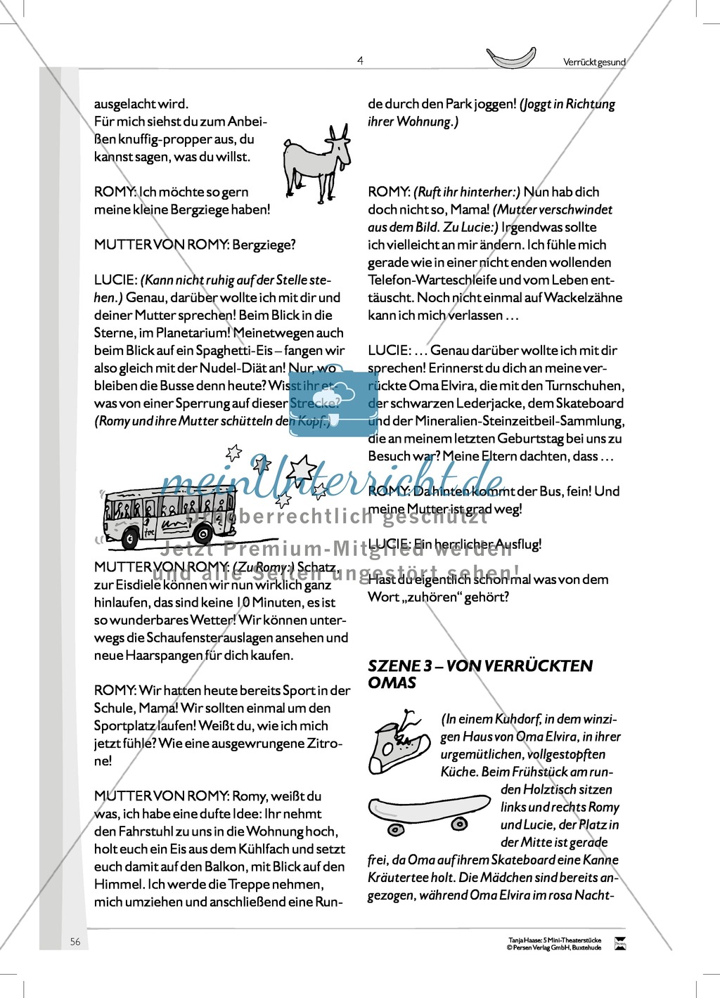 Verrückt gesund: Mini-Theaterstück und Arbeitsmaterialien Preview 11