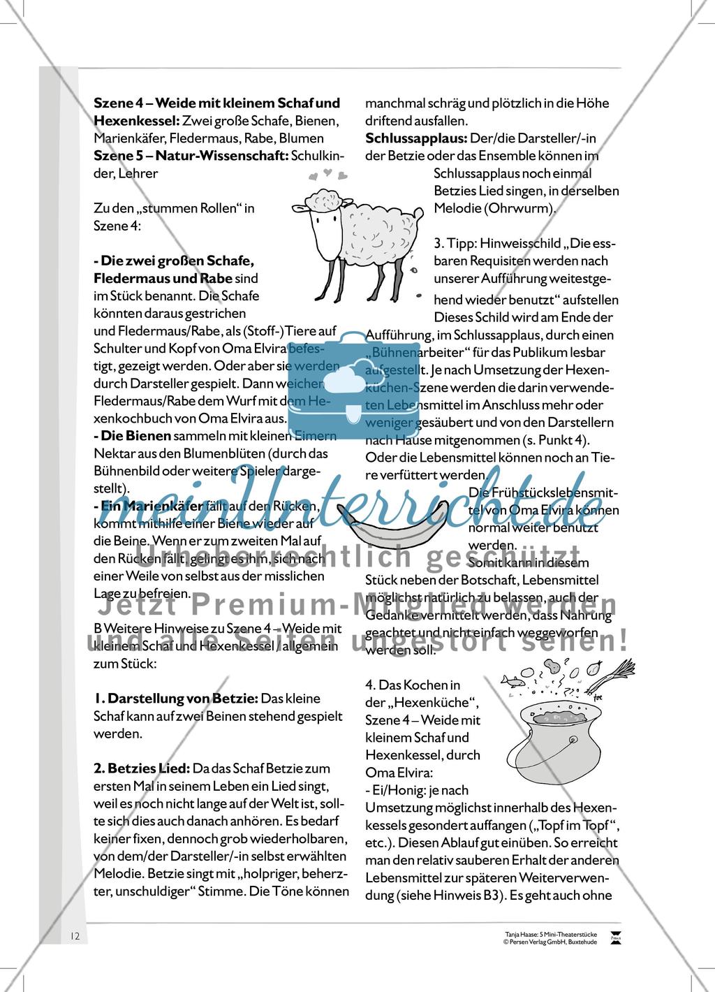 Verrückt gesund: Mini-Theaterstück und Arbeitsmaterialien Preview 3