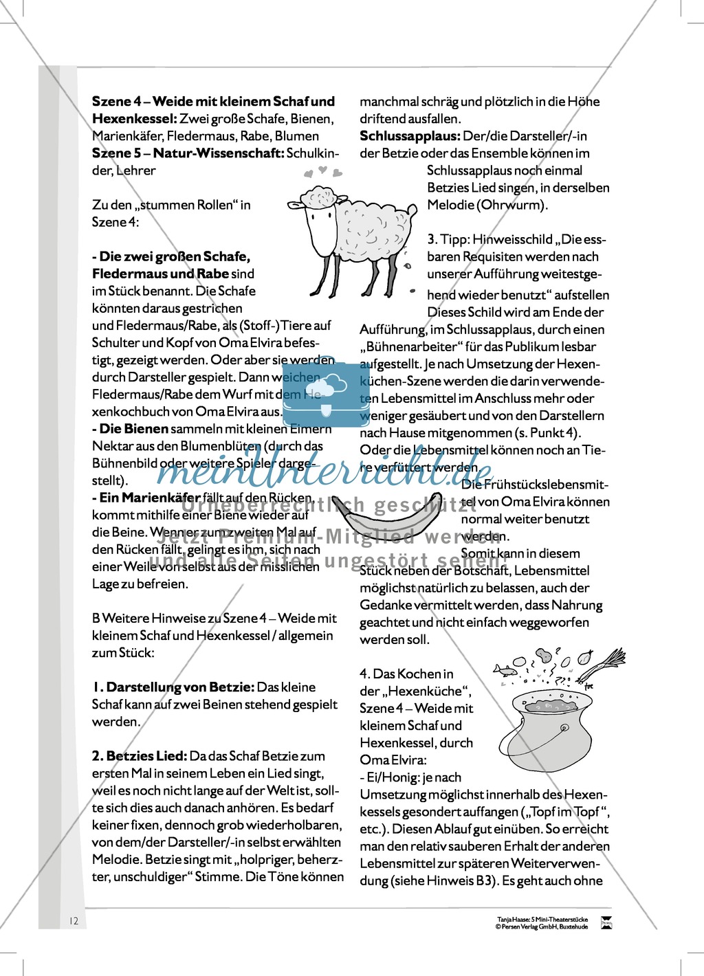 Verrückt gesund: Mini-Theaterstück und Arbeitsmaterialien Preview 3