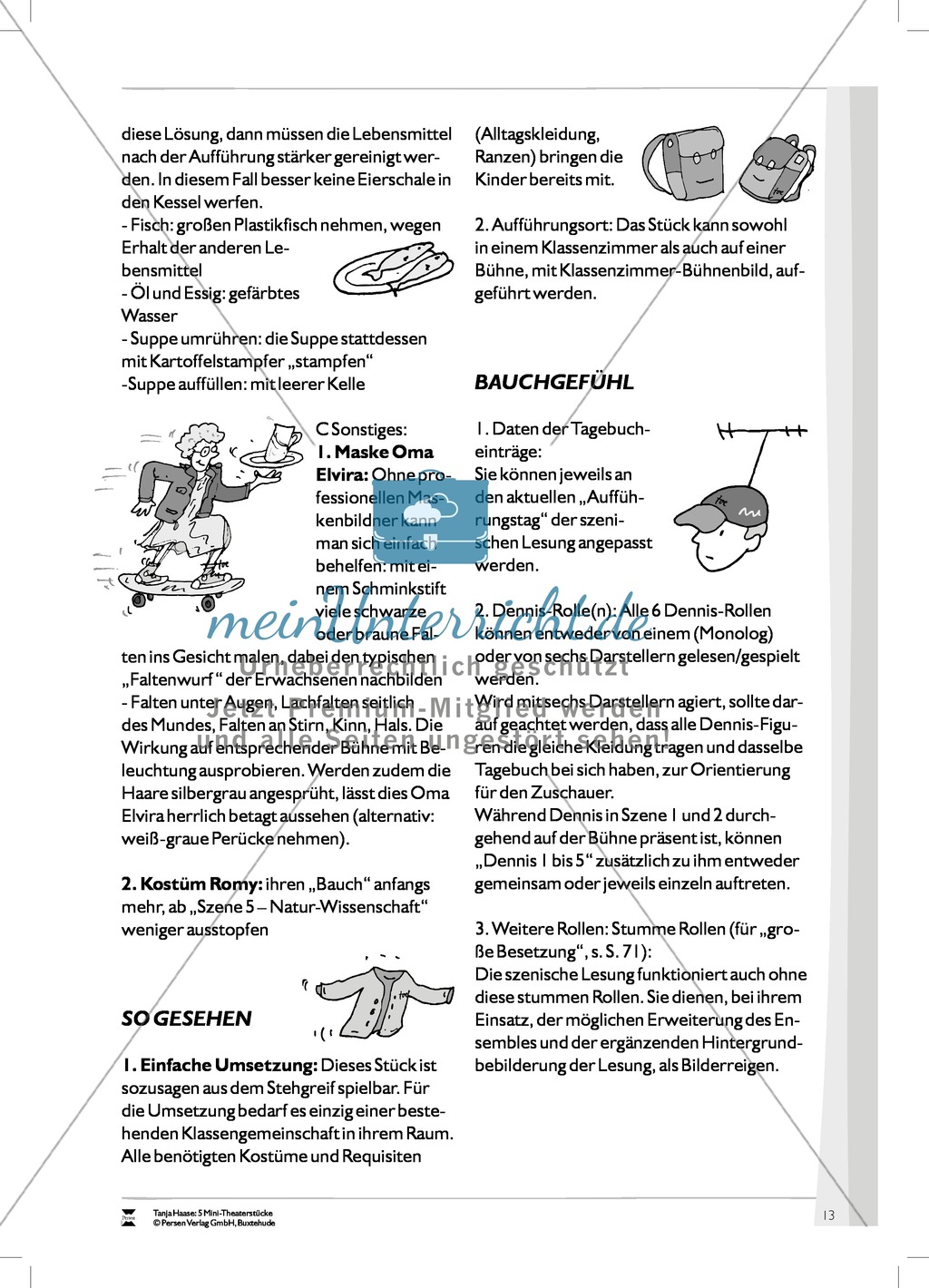 Verrückt gesund: Mini-Theaterstück und Arbeitsmaterialien Preview 4