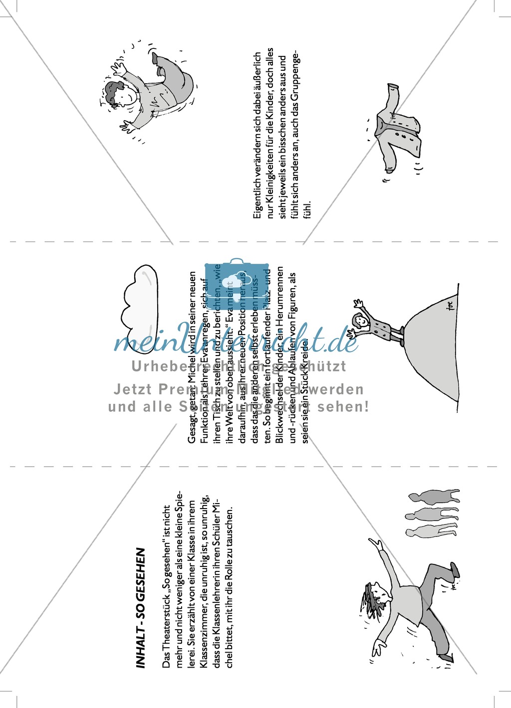 So gesehen: Mini-Theaterstück und Arbeitsmaterial Preview 4