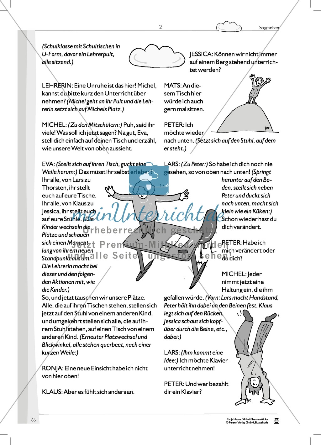 So gesehen: Mini-Theaterstück und Arbeitsmaterial Preview 6