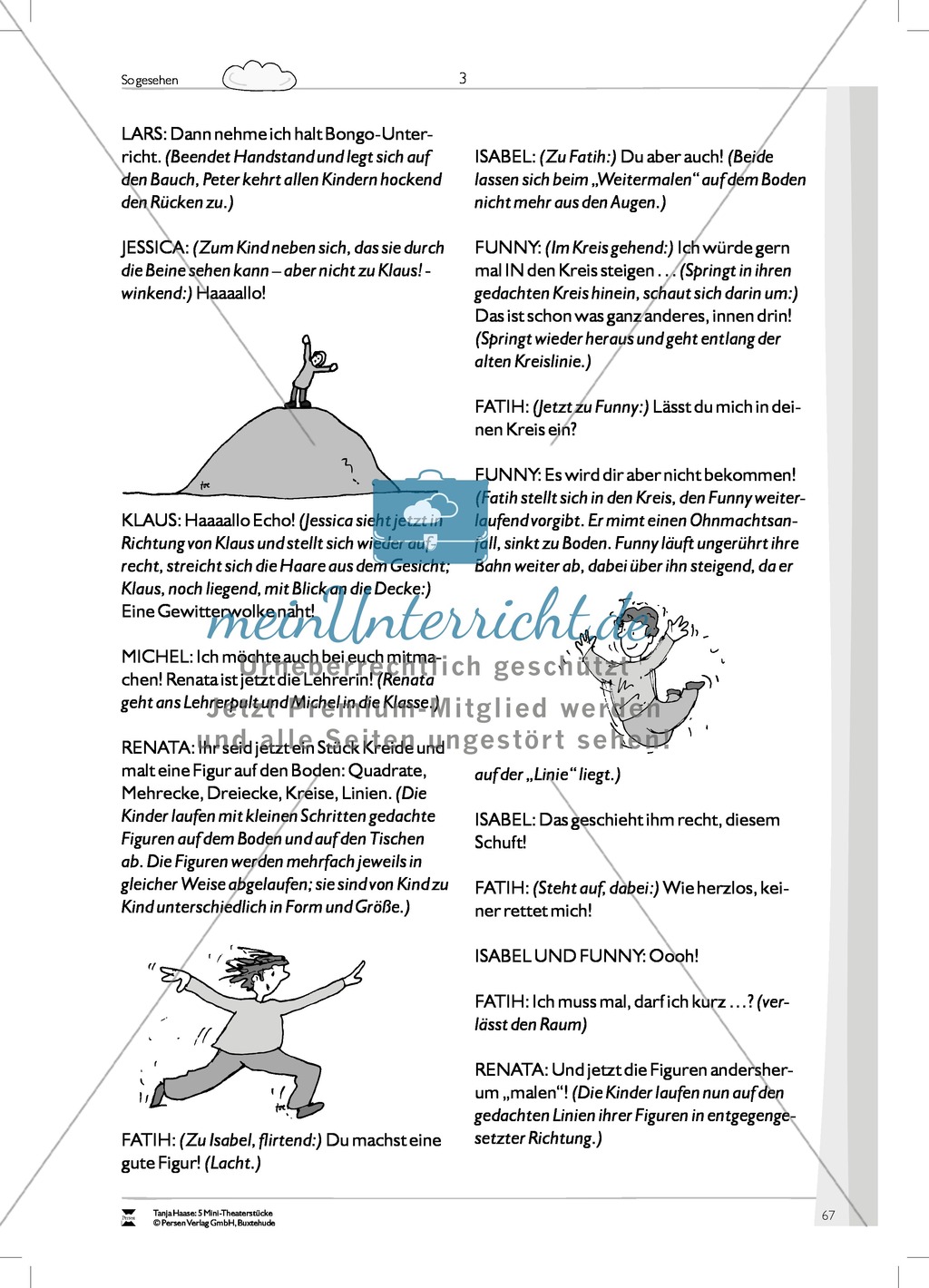 So gesehen: Mini-Theaterstück und Arbeitsmaterial Preview 7