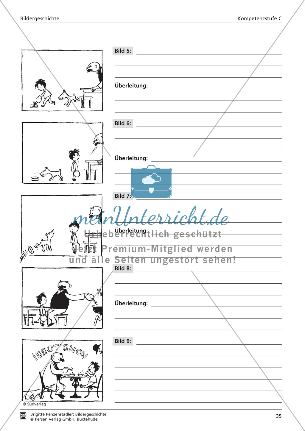 Satzanfänge abwechslungsreich gestalten: Übung Preview 2