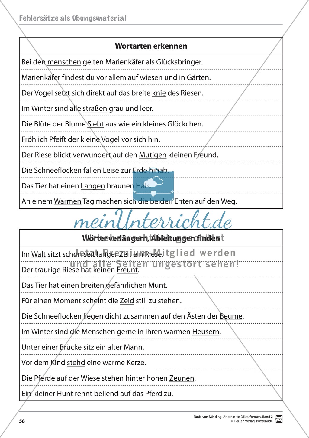 Alternative Diktatformen: "Das kommentierte Diktat - Rechtschreiberegeln verbalisieren" - Strategiekarten + Fehlersätze + Fehleranalyse Preview 10