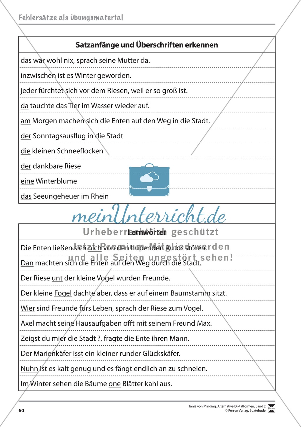Alternative Diktatformen: "Das kommentierte Diktat - Rechtschreiberegeln verbalisieren" - Strategiekarten + Fehlersätze + Fehleranalyse Preview 12