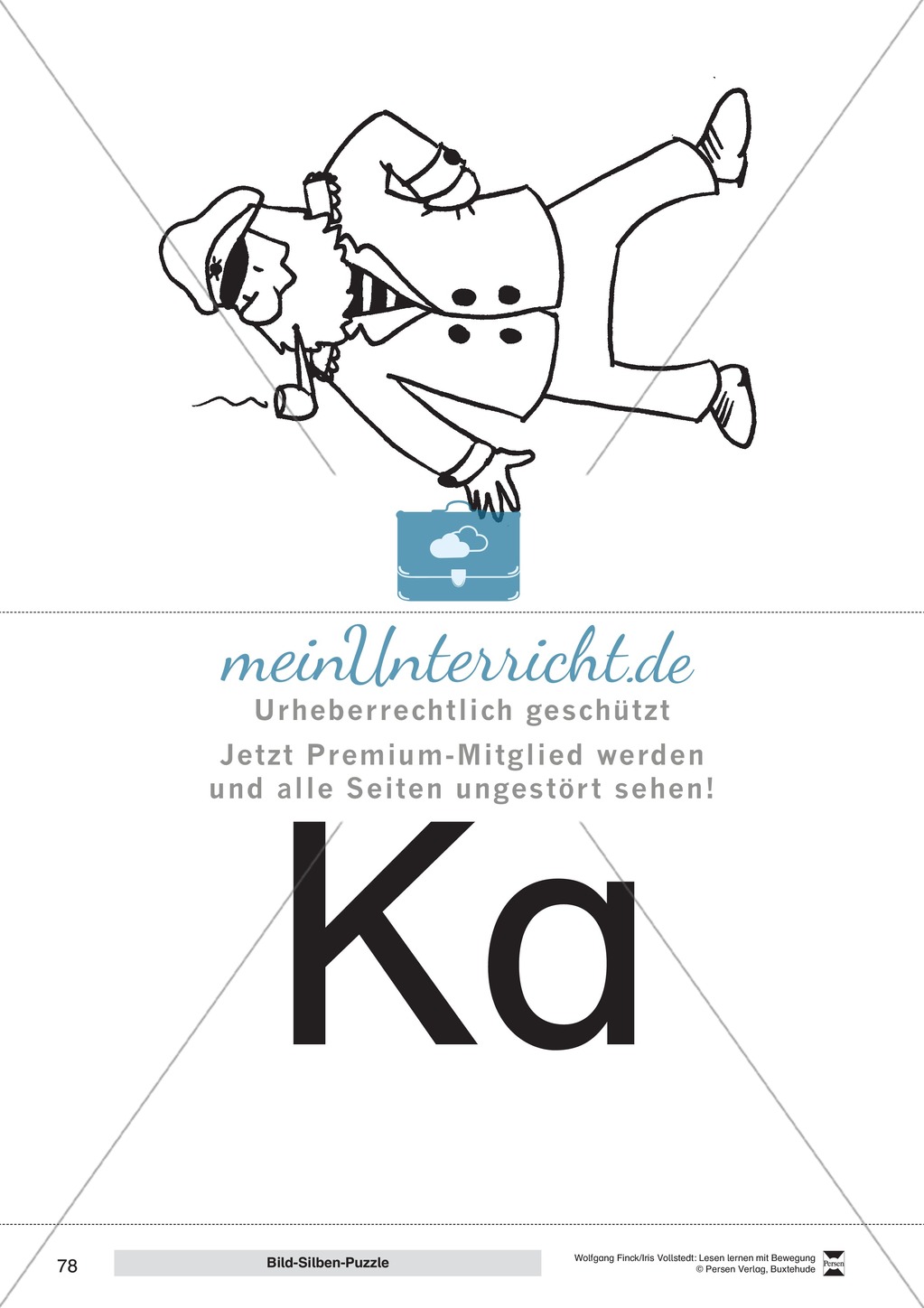 Lesen lernen mit Bewegung: "Wortebene" - Anleitungen + Aufgaben + Material Preview 22