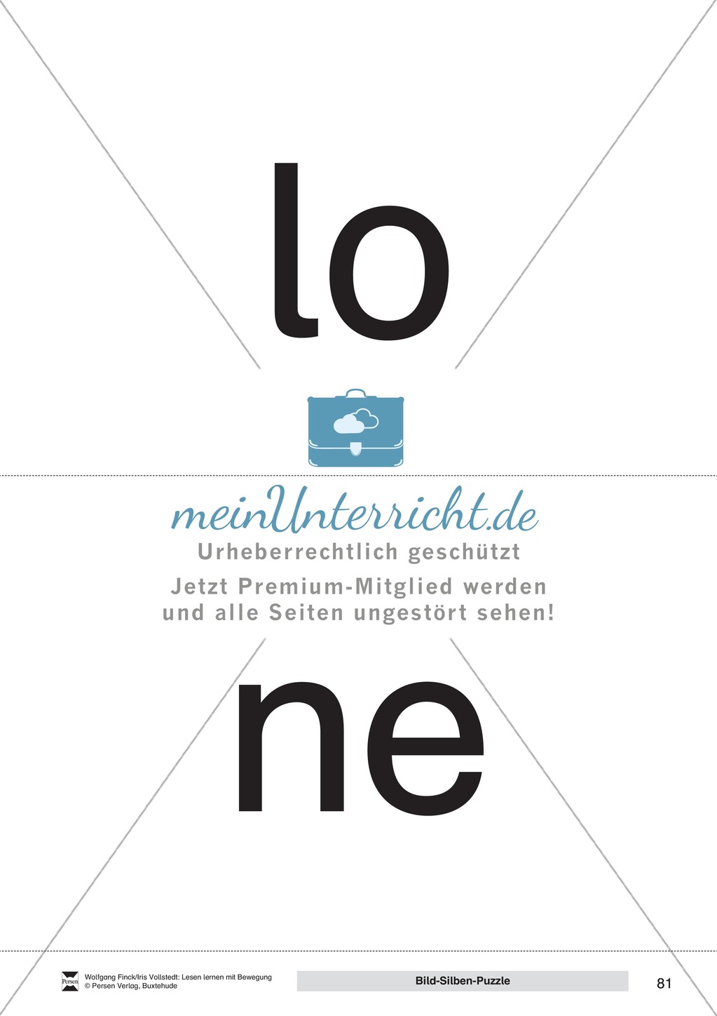 Lesen lernen mit Bewegung: "Wortebene" - Anleitungen + Aufgaben + Material Preview 25