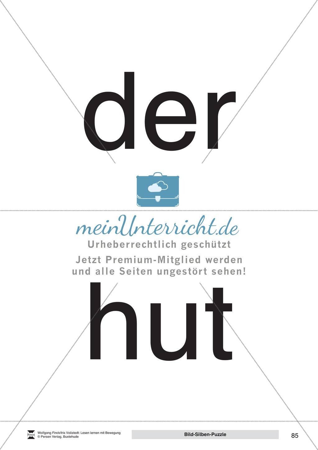 Lesen lernen mit Bewegung: "Wortebene" - Anleitungen + Aufgaben + Material Preview 29