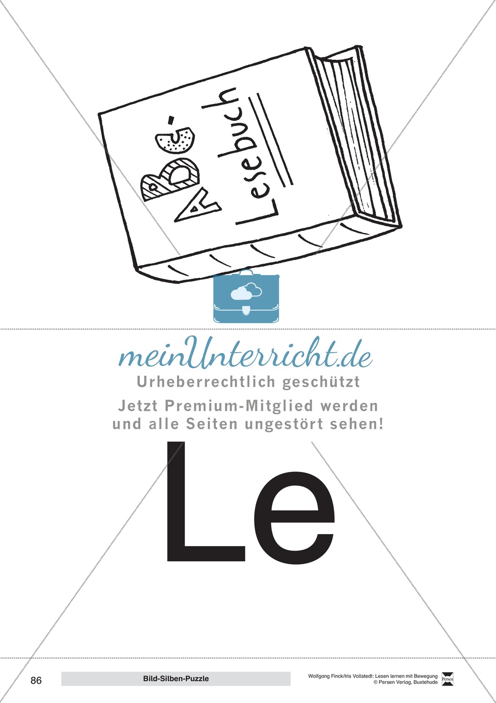 Lesen lernen mit Bewegung: "Wortebene" - Anleitungen + Aufgaben + Material Preview 30