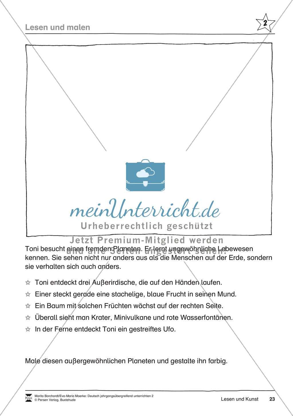 JÜL - Drei Differenzierungsstufen: "Auf zu den Sternen" - Einführung + Arbeitsblätter + Aufgaben + Lernkontrolle Preview 19