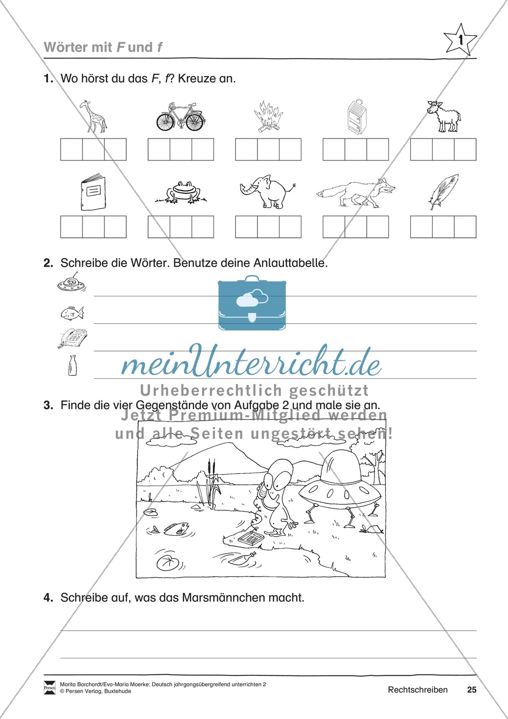 JÜL - Drei Differenzierungsstufen: "Auf zu den Sternen" - Einführung + Arbeitsblätter + Aufgaben + Lernkontrolle Preview 21