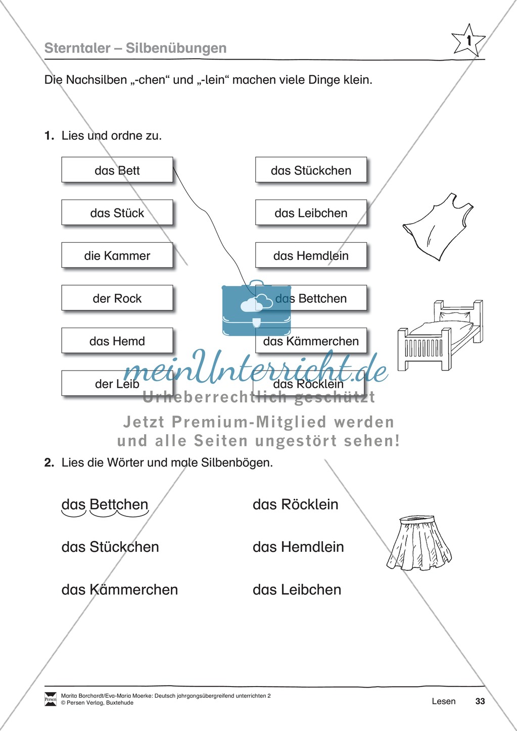 JÜL - Drei Differenzierungsstufen: "Auf zu den Sternen" - Einführung + Arbeitsblätter + Aufgaben + Lernkontrolle Preview 29