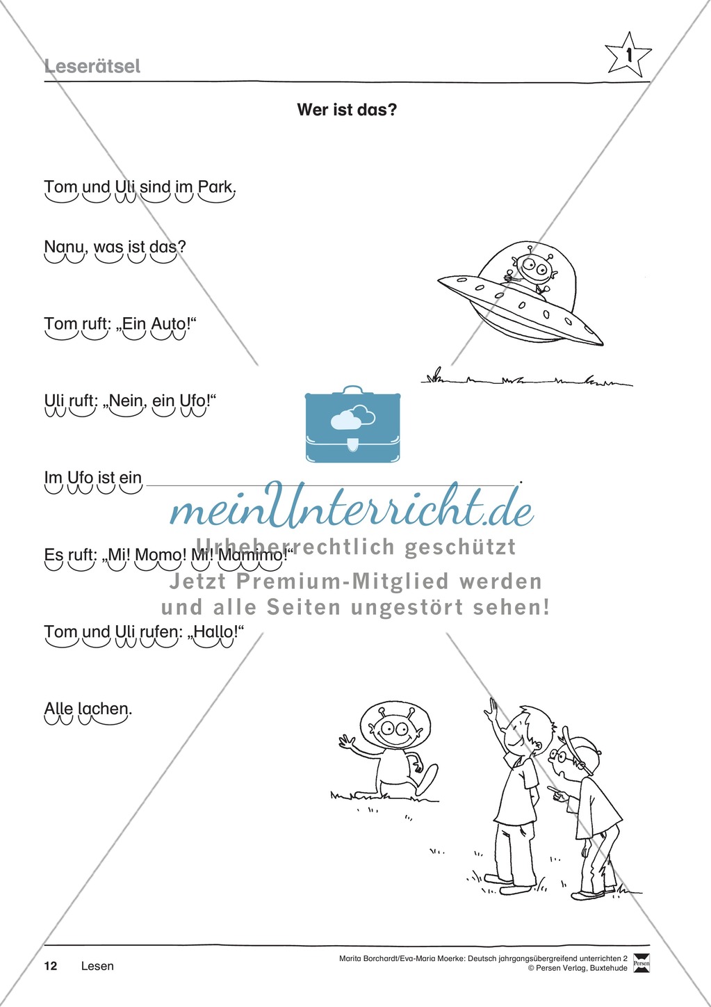 JÜL - Drei Differenzierungsstufen: "Auf zu den Sternen" - Einführung + Arbeitsblätter + Aufgaben + Lernkontrolle Preview 8
