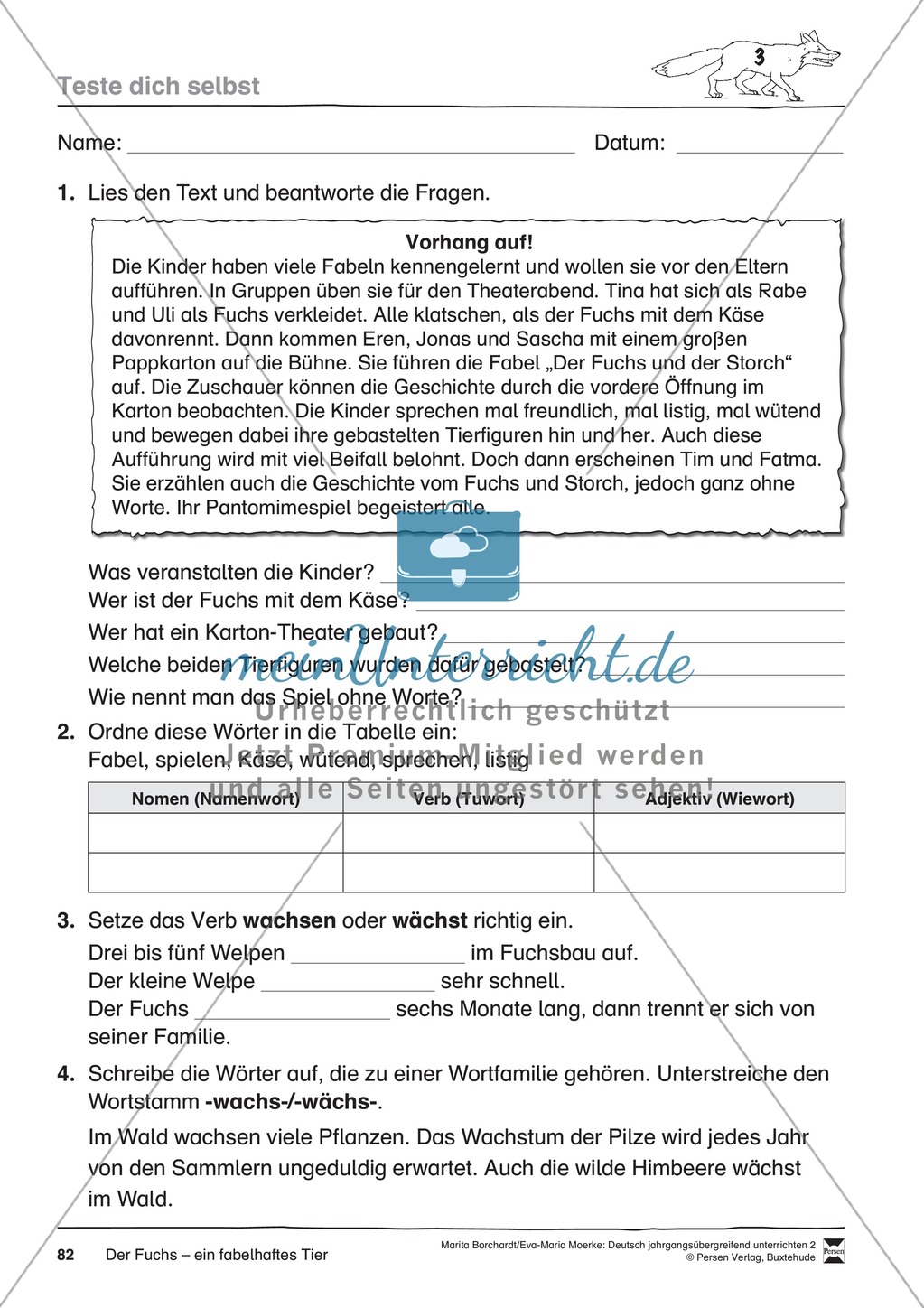 JÜL - Drei Differenzierungsstufen: