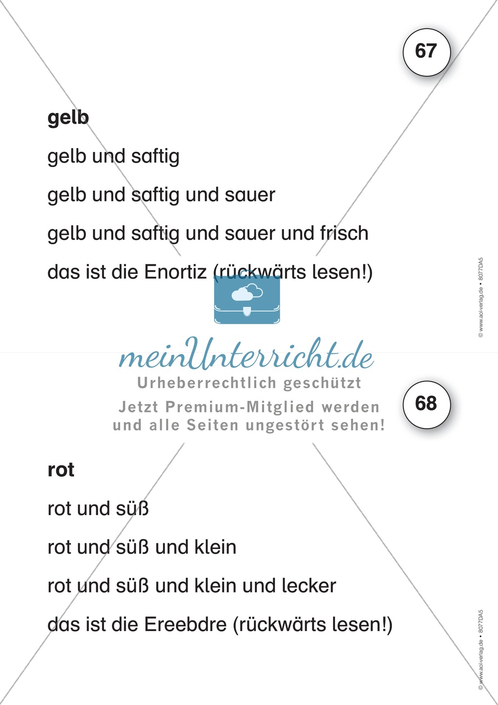 Der Lese-Trainer - Stufe 5 (Rätsel und Fragen): Arbeitsblätter + Urkunde Preview 2