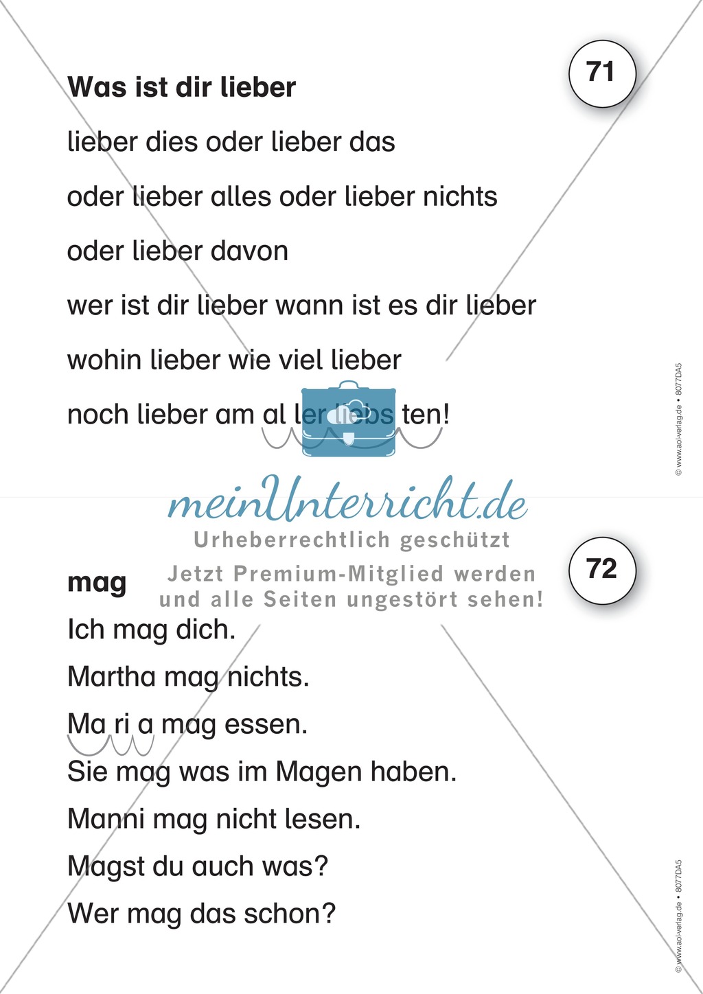 Der Lese-Trainer - Stufe 5 (Rätsel und Fragen): Arbeitsblätter + Urkunde Preview 4