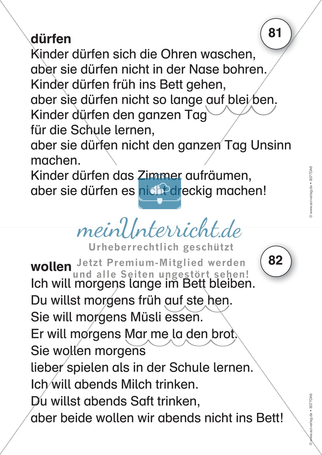 Der Lese-Trainer - Stufe 6 (längere Texte): Arbeitsblätter + Urkunde Preview 1