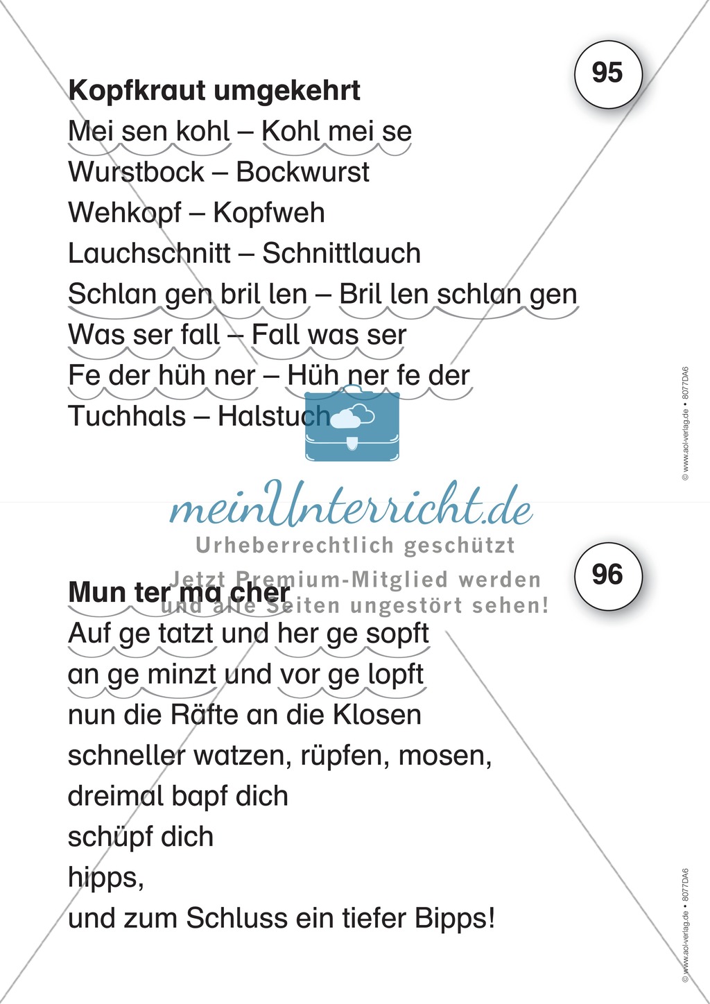 Der Lese-Trainer - Stufe 6 (längere Texte): Arbeitsblätter + Urkunde Preview 8