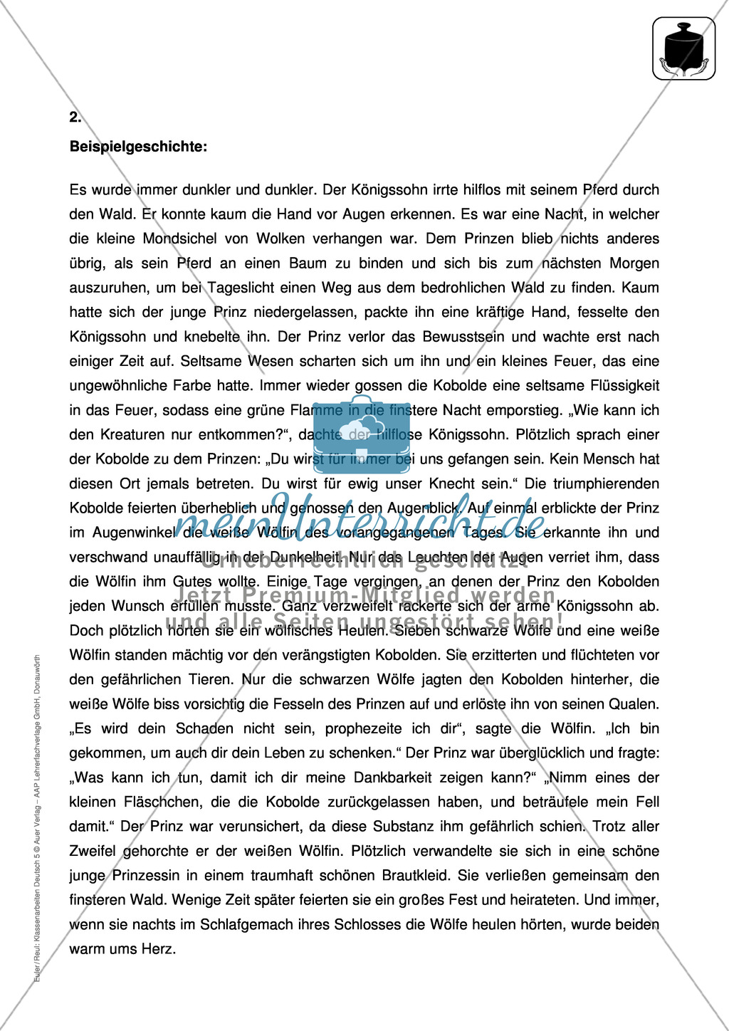 mrchen und sagen verstehen klassenarbeit und lsung preview 1 - Marchen Weiterschreiben 5 Klasse Beispiele mrchen und sagen verstehen klassenarbeit und lsung preview 1 - Marchen Weiterschreiben 5 Klasse Beispiele