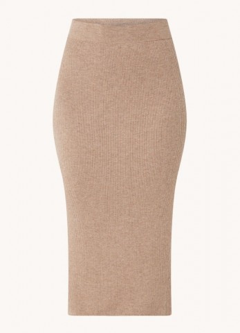 Mode Rokken Wollen rokken Claudia Sträter Claudia Str\u00e4ter Wollen rok bruin volledige print casual uitstraling Mode Rokken Wollen rokken Claudia Sträter Claudia Str\u00e4ter Wollen rok bruin volledige print casual uitstraling