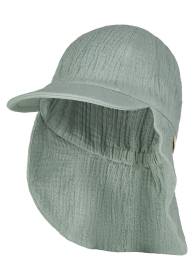 Schirmmuetze Nacken Musselin