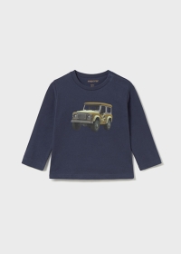 T-Shirt langarm Auto