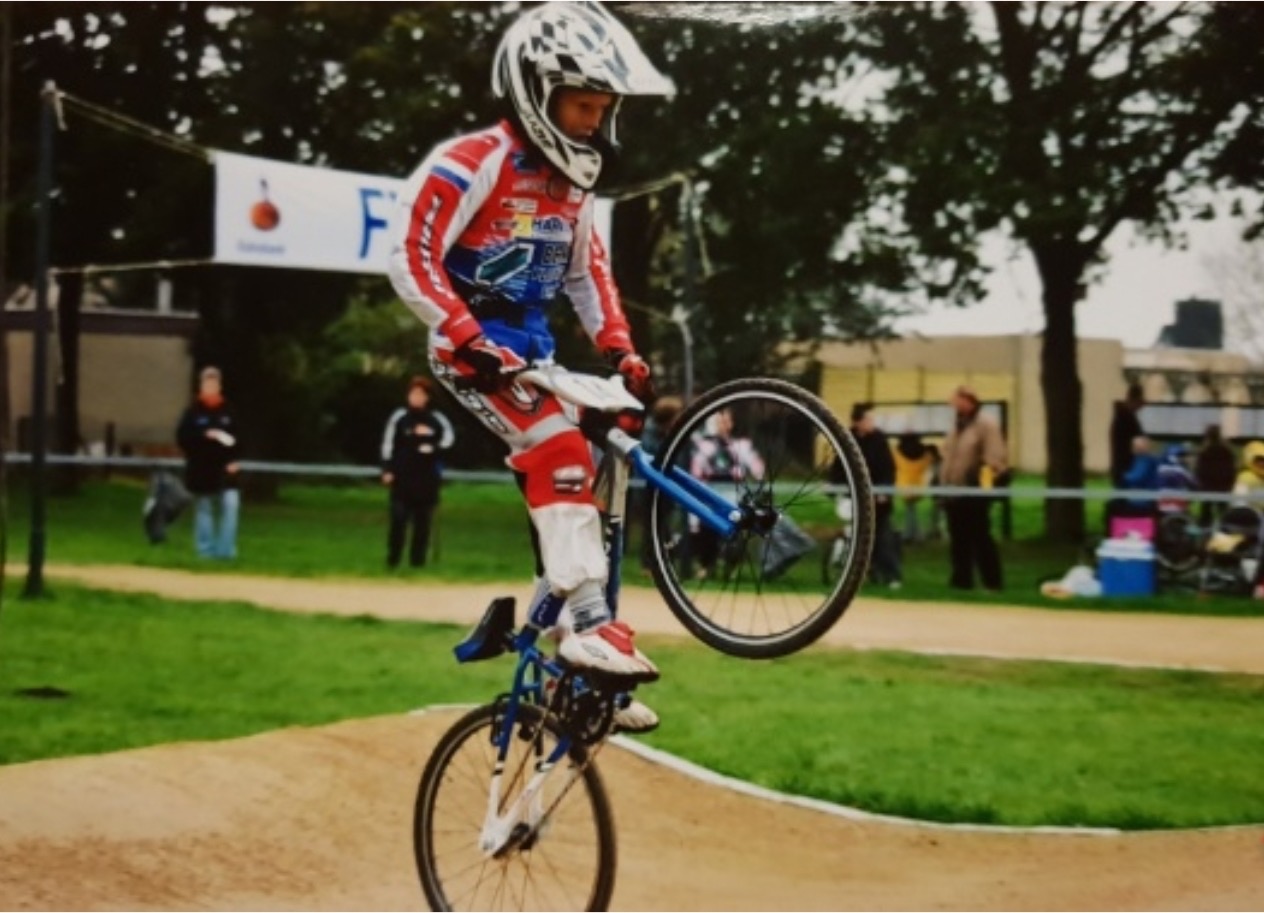 Terug naar Luyksgestel naar de BMX-baan met Harrie Lavreysen