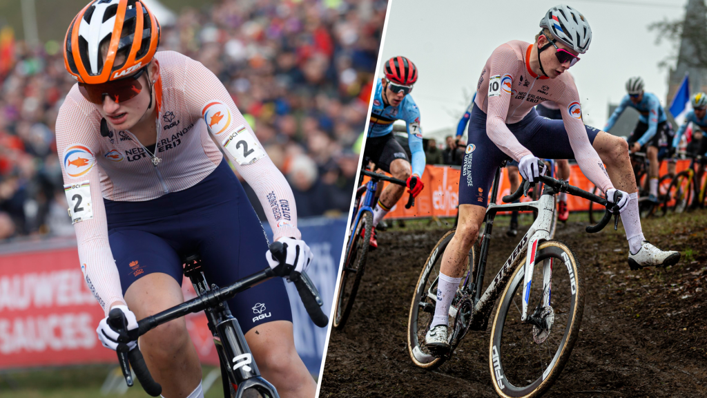 Beloften Leonie Bentveld en Tibor del Grosso verwachten tactisch WK Veldrijden