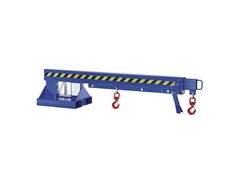 Teleskoplader, teleskopierbar, Tragfähigkeit 650 - 3000 kg, orange lackiert.