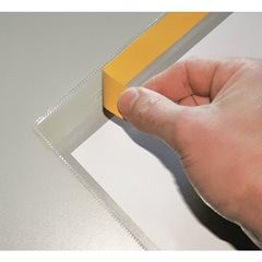 Dokumentenhüllen, selbstklebend, für A5, Querformat, lange Seite offen, VE 50 Stk.