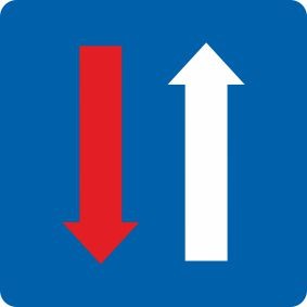 §53/7a Wartepflicht für Gegenverkehr
