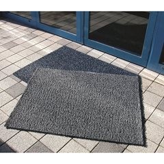 Schmutzfangmatte, schwer entflammbar, LxB 900 x 600 mm, VE 2 Stk, blau.