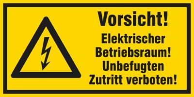 LEMAX Aufkleber Hinweisschild 'Heizungsraum' – 100 X 200 Mm, Selbstklebend, Für Innen/Außen