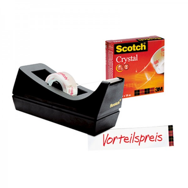Scotch Tischabroller Sparset C38 83980 +1Rolle Crystal