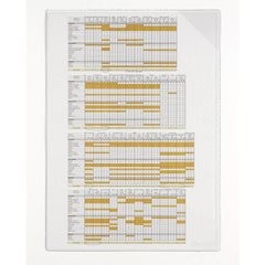 Sichthülle, Format DIN A3, mit vollmagnetischem Rücken, VE 1 Stk.