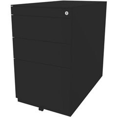Standcontainer Note™, mit 2 Universalschubladen, 1 Hängeregistratur, mit Top, Ti