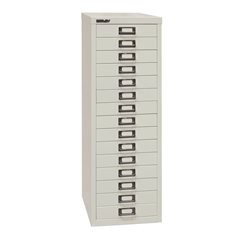 MultiDrawer™ 39er Serie, DIN A4, 15 Schubladen, lichtgrau.