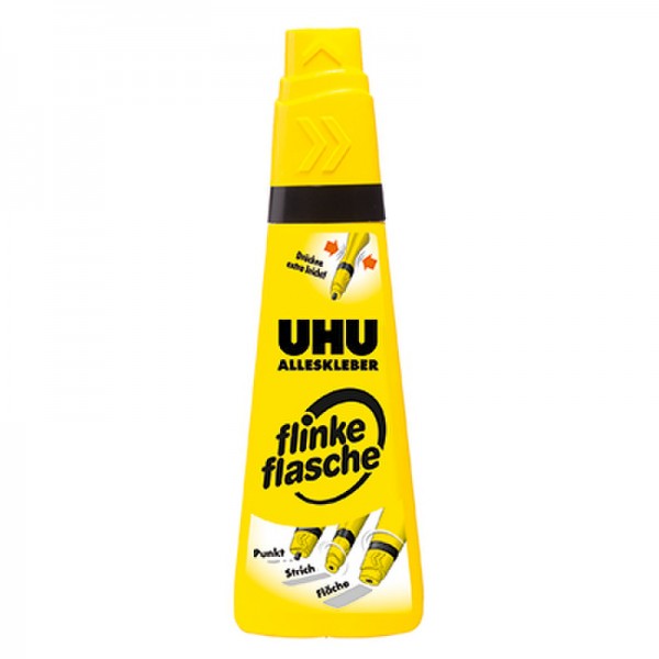 UHU Alleskleber flinke flasche 46315 90g nachfüllbar