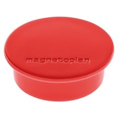 Magnet DISCOFIX COLOR, Ø 40 mm, VE 40 Stk, rot.
