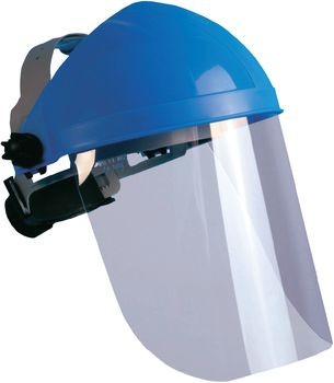 L+D 2669 Schutzvisier Blau, Transparen